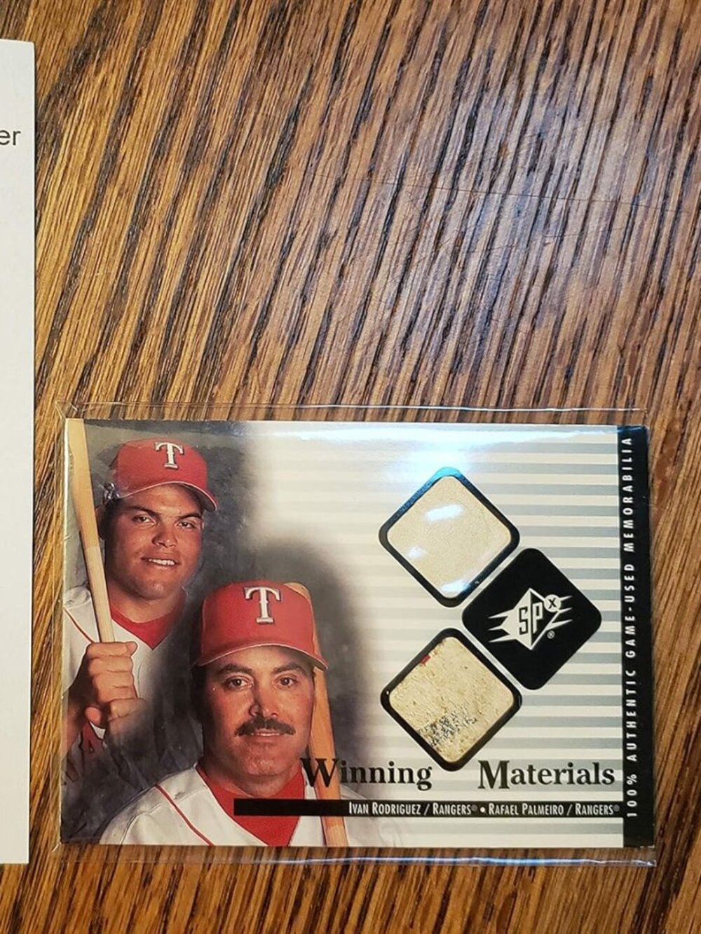 2000 The Upper Deck Co LLC® IVAN RODRIGUEZ & RAFAEL PALMEIRO, Texas Rangers™